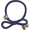 IA BON Hair Tie Gold Bead Navy thumbnail 1