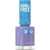 Rimmel London Kind &amp; Free Clean Nail Polish 153 Lavender thumbnail 1