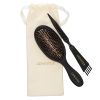 Lenoites Hair Brush Wild Boar – Black thumbnail 1