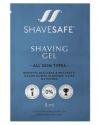 Shavesafe Travel Shaving Gel 8 ml 2 stk. thumbnail 1