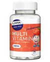 Livol Multivitamin Børn Jordbærsmag   150 stk. thumbnail 1