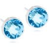Blomdahl Medical Plastic Bezel 6 mm Aquamarine thumbnail 1