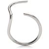 Blomdahl Natural Titanium Nose Ring 10 mm Right thumbnail 1