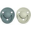 BIBS De Lux Natural Rubber Size 1: 0+ months tutti Island Sea / Sage 2 kpl thumbnail 1