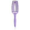 Olivia Garden Fingerbrush Bloom litteä harja Lavender 1 kpl thumbnail 1