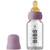 BIBS Baby Glass Bottle 110 ml tuttipullo Mauve 110 ml thumbnail 1