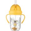 canpol babies Exotic Animals Cup With Straw kuppi sisältää pillin Yellow 270 ml thumbnail 3