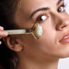 KORIKA Tools Face Roller &amp; Gua Sha hierontarulla kasvoille ja hierontaväline Jade Green thumbnail 8