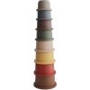 Mushie Stacking Cups Toy lelu 3in1 Retro 8 kpl thumbnail 1