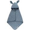 BIBS Kangarooo Hoodie Towel hupullinen pyyhe Petrol 65 x 65 cm 1 kpl thumbnail 1