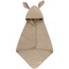BIBS Kangarooo Hoodie Towel hupullinen pyyhe Vanila 65 x 65 mc 1 kpl thumbnail 2