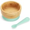 Munchkin Bambou Suction Bowl &amp; Spoon ruokailusetti lapsille 6 m+ 1 kpl thumbnail 1