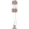 BabyOno Take Care Brush for Bottles and Teats puhdistusharja 2in1 Grey 1 kpl thumbnail 1
