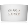 My Flame Amber&#039;s Secret You Are A Diamond tuoksukynttilä sisältää puusydämen 9x5 cm thumbnail 1