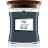 Woodwick Evening Onyx tuoksukynttilä sisältää puusydämen 275 g thumbnail 1