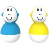 Matchstick Monkey Endless Bathtime Fun Wobblers vesilelu Blue &amp; Yellow 2 kpl thumbnail 1
