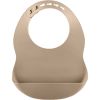 Zopa Silicone Bib Pastel ruokalappu Sand Beige 1 kpl thumbnail 1