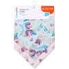 BabyOno Be Active Bandana Bib ruokalappu syntymästä lähtien Floral 2 kpl thumbnail 2