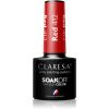Claresa SoakOff UV/LED Color Take Me To The River geelikynsilakka sävy Red 412 5 g thumbnail 1