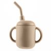 Zopa Silicone Mug kuppi 2in1 Sand Beige 1 kpl thumbnail 1