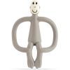 Matchstick Monkey Teething Toy and Gel Applicator purulelu mukana harja 2in1 Grey 1 kpl thumbnail 1