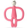 Matchstick Monkey Monkey Teether purulelu mukana harja 2in1 Pink 1 kpl thumbnail 1
