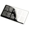 NEONAIL Stamping Plate sabluunat kynsiin tyyppi 01 1 kpl thumbnail 3