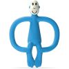 Matchstick Monkey Monkey Teether purulelu mukana harja 2in1 Blue 1 kpl thumbnail 2