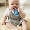 Matchstick Monkey Monkey Teether purulelu mukana harja 2in1 Blue 1 kpl thumbnail 3