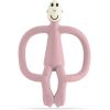 Matchstick Monkey Teething Toy and Gel Applicator purulelu mukana harja 2in1 Dusty Pink 1 kpl thumbnail 1