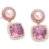 Lily and Rose Colette earrings  Amethyst pink thumbnail 1