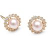 Lily and Rose Colette pearl stud earrings   Rosaline thumbnail 1