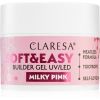 Claresa Soft&amp;Easy Builder Gel pohjustusgeeli kynsiin sävy Milky Pink 45 g thumbnail 2