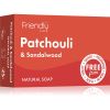 Friendly Soap Natural Soap Patchouli & Sandalwood luonnollinen saippua 95 g thumbnail 1
