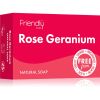 Friendly Soap Natural Soap Rose Geranium luonnollinen saippua 95 g thumbnail 1
