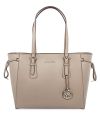 Michael Kors Voyager Medium Leather Tote - Truffle thumbnail 1