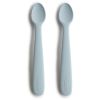 Mushie Silicone Feeding Spoons lusikka Powder Blue 2 kpl thumbnail 1