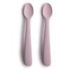 Mushie Silicone Feeding Spoons lusikka Soft Lilac 2 kpl thumbnail 1