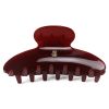 Ia Bon Large Hair Claw Burgundy thumbnail 1