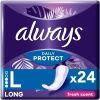 Always Daily Protect Long Panty Liners 24 Count thumbnail 1