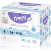 BELLA Baby Happy Aqua care puhdistavat kosteuspyyhkeet lapsille 8x56 kpl thumbnail 1