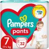 Pampers Pants Size 7 kertakäyttöiset housuvaipat 17+ kg 32 kpl thumbnail 1
