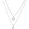 Dazzling J12 2-Row Clear Stone Silver thumbnail 1