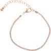 Dazzling J2 Tennis Bracelet Gold thumbnail 1