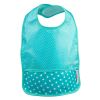 Bambino Easy Wipe Bib – Turquoise thumbnail 1