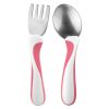 Bambino My First Fork &amp; Spoon – Cerise thumbnail 1