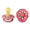 BIBS Pacifier Boheme Latex Size 1 2 2 kpl – Dusty Pink/Coral thumbnail 1