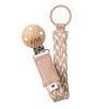 BIBS Pacifier Clip Braided – Blush/Ivory thumbnail 1