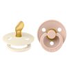 BIBS Pacifier Colour Latex Size 1 Anatomical 2 kpl – Ivory/Blush thumbnail 1