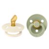 BIBS Pacifier Colour Latex Size 1 Anatomical 2 kpl – Ivory/Sage thumbnail 1